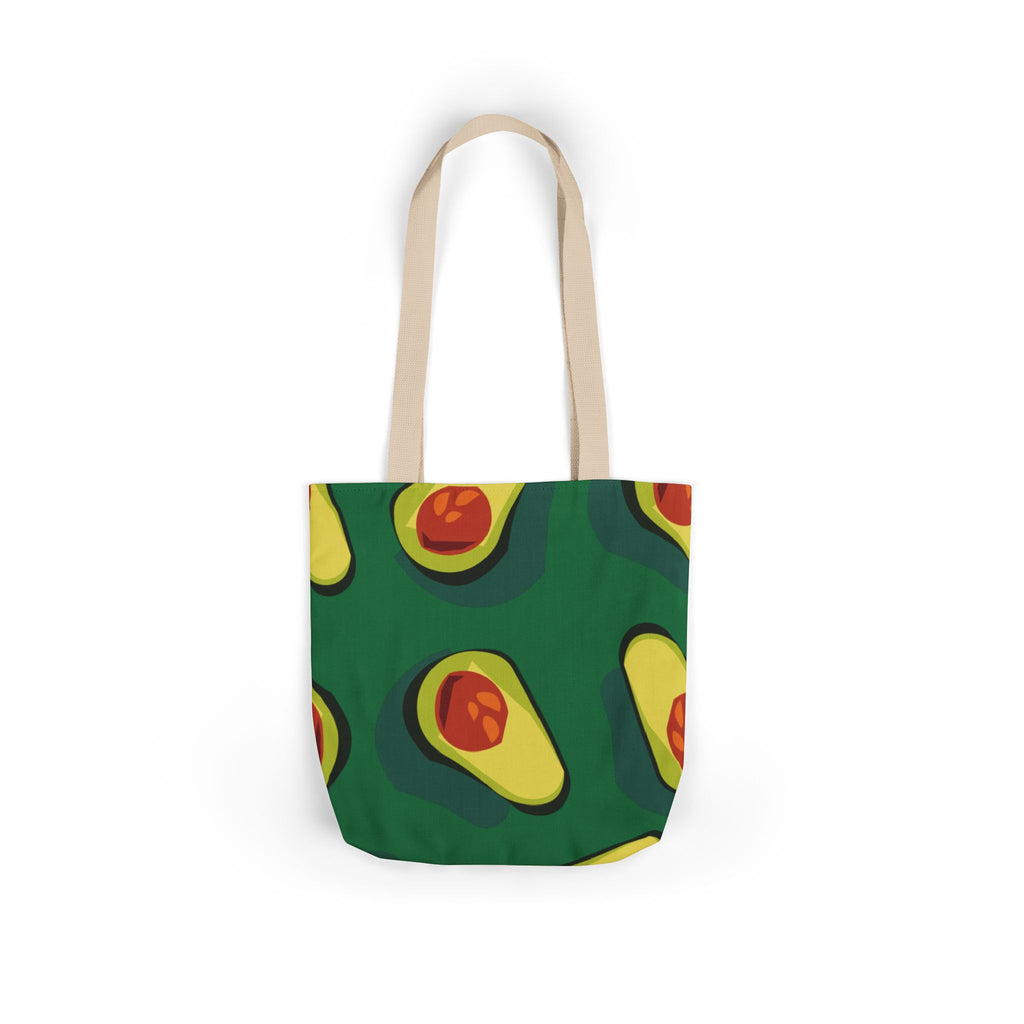 Avocado Farmers Market Canvas Tote Bag, Grocery Bag, Reusable Shopping Bag, Eco-Friendly Tote, Sustainable Bag