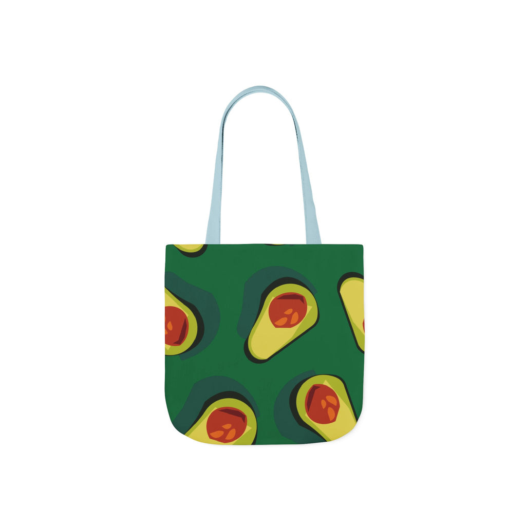 Avocado Farmers Market Canvas Tote Bag, Grocery Bag, Reusable Shopping Bag, Eco-Friendly Tote, Sustainable Bag