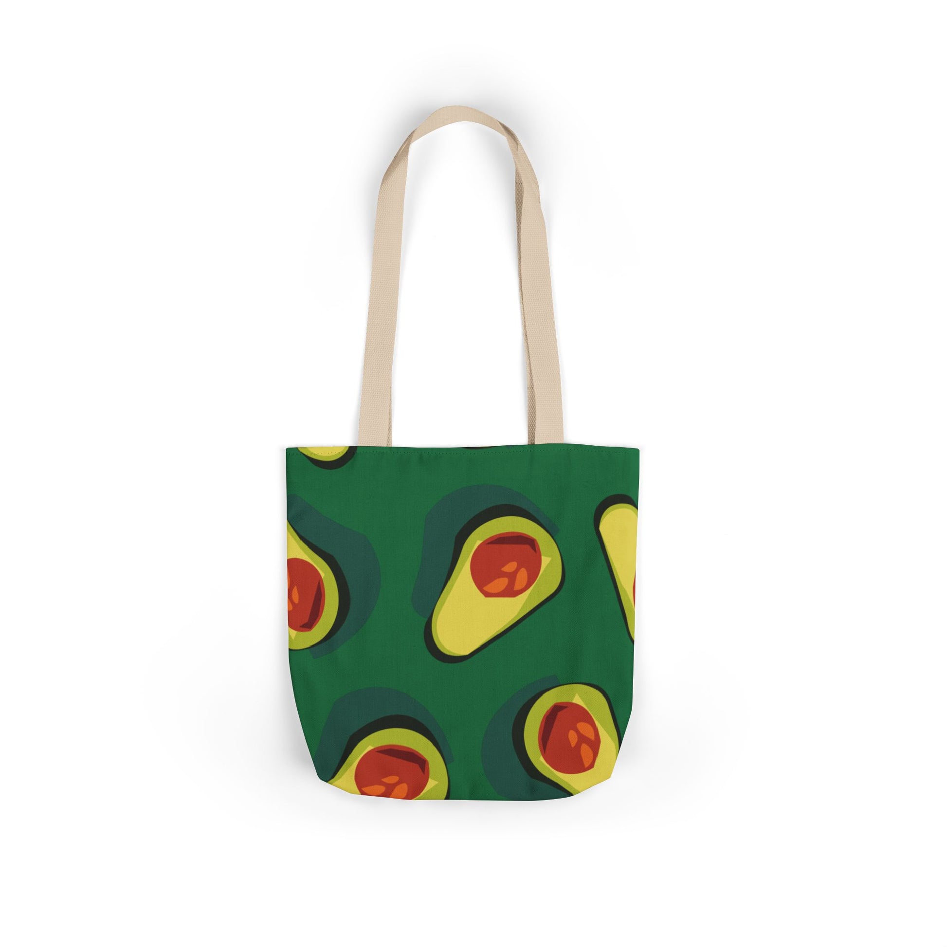 Avocado Farmers Market Canvas Tote Bag, Grocery Bag, Reusable Shopping Bag, Eco-Friendly Tote, Sustainable Bag