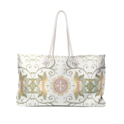 Elegant Floral Weekender Bag