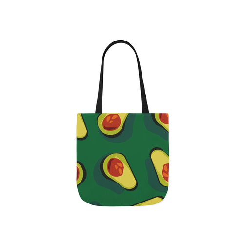 Avocado Farmers Market Canvas Tote Bag, Grocery Bag, Reusable Shopping Bag, Eco-Friendly Tote, Sustainable Bag