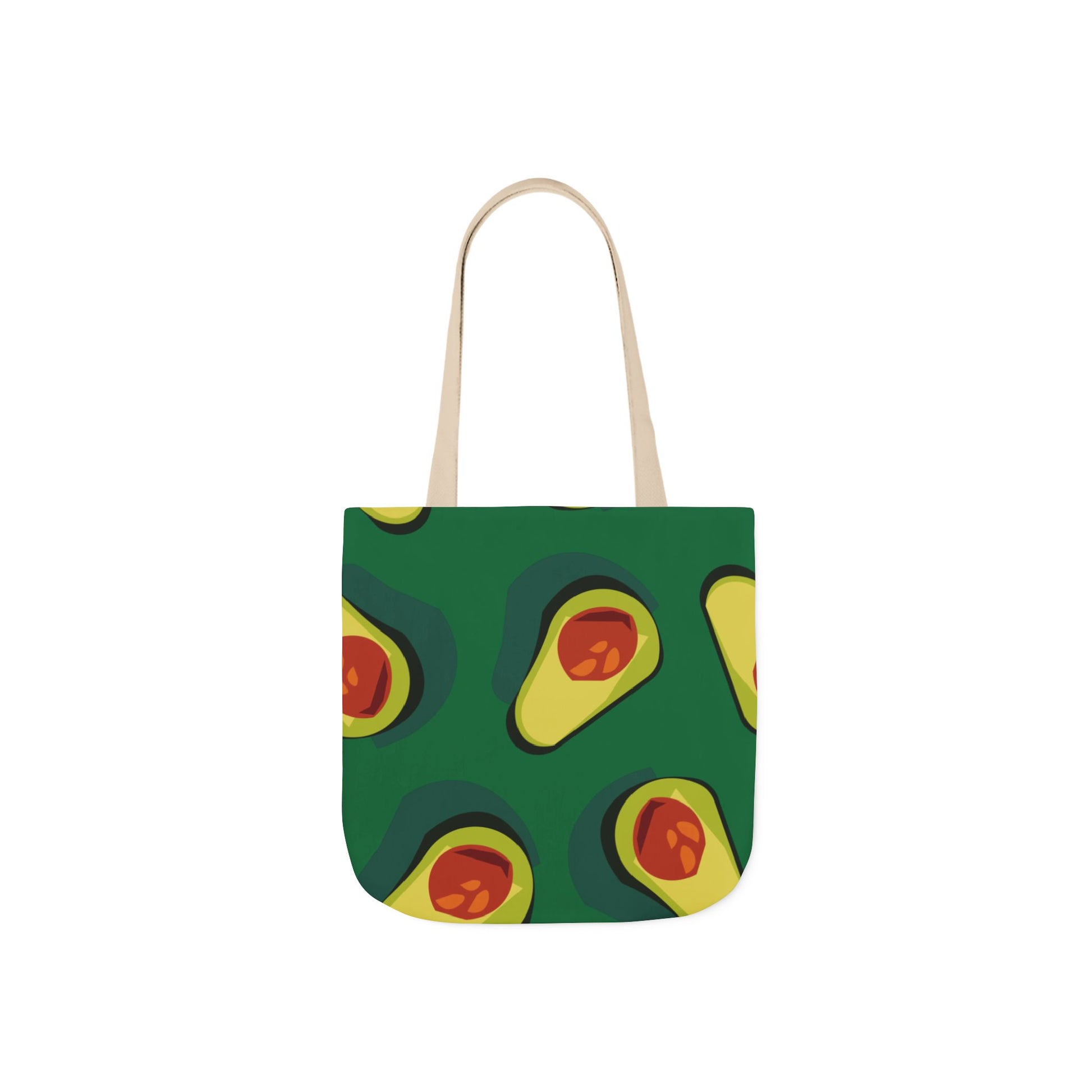 Avocado Farmers Market Canvas Tote Bag, Grocery Bag, Reusable Shopping Bag, Eco-Friendly Tote, Sustainable Bag