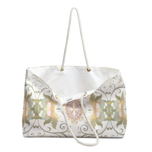 Elegant Floral Weekender Bag