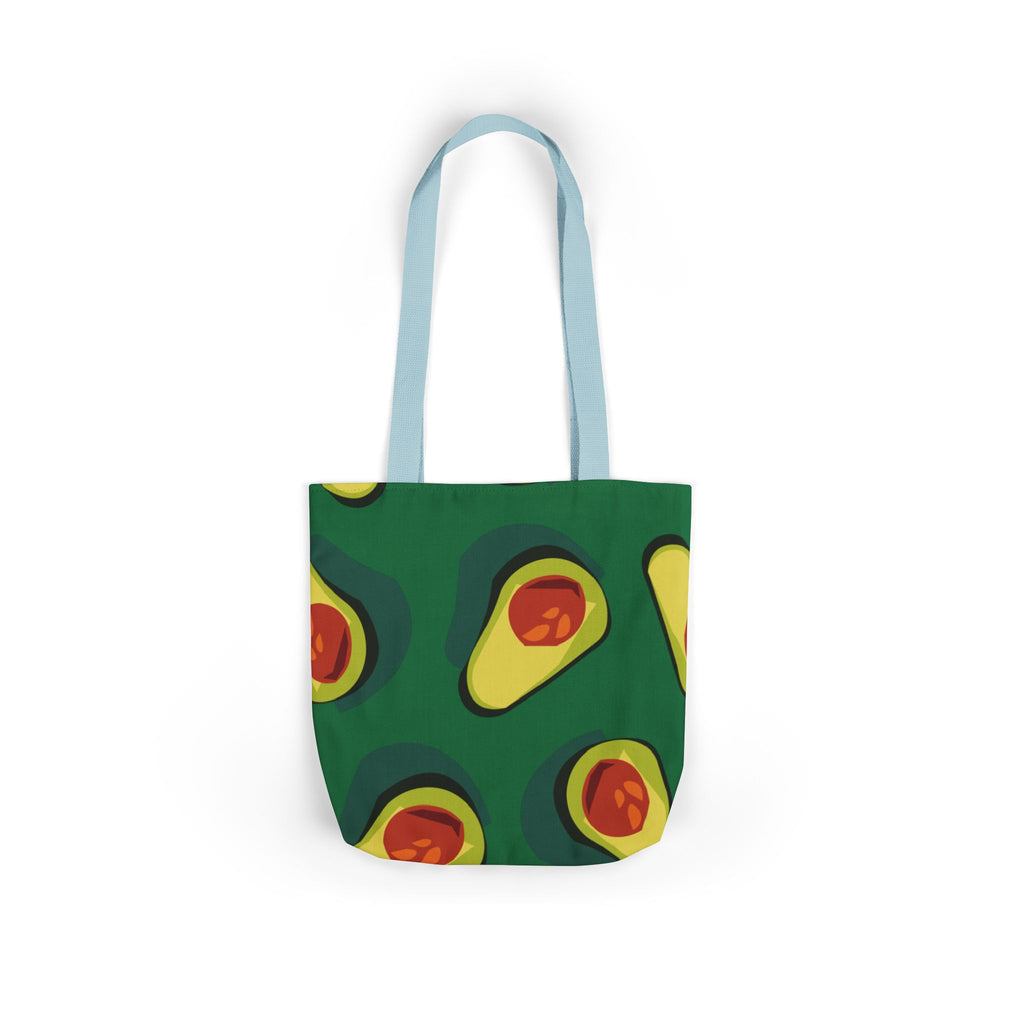 Avocado Farmers Market Canvas Tote Bag, Grocery Bag, Reusable Shopping Bag, Eco-Friendly Tote, Sustainable Bag