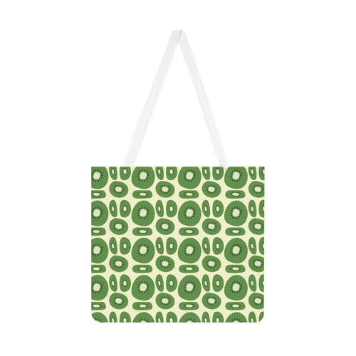 Kiwi Print Shoulder Tote Bag, Eco-Friendly Reusable Grocery Bag, Stylish Beach Bag, Perfect Gift for Fruit Lovers, Unique Shopping Tote